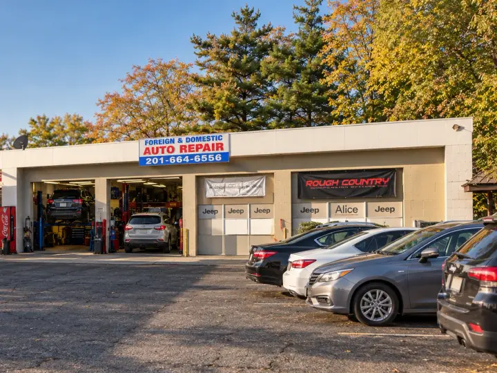 Alice Motorsport service bays on Kinderkamack Road in Westwood, NJ
